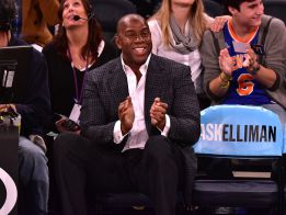Magic Johnson en la candidatura olímpica de Los Ángeles 2024