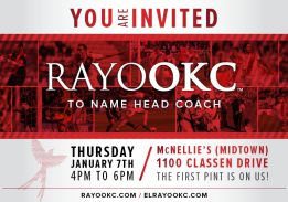 El Rayo OKC anunciará a su entrenador el 7 de enero