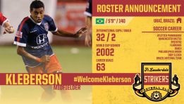 Los Strikers fichan a Kléberson, campéon del mundo en el 2002