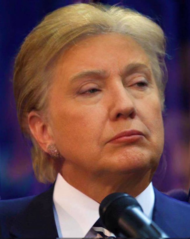 'Trillary': la imagen viral que causa pesadillas en internet