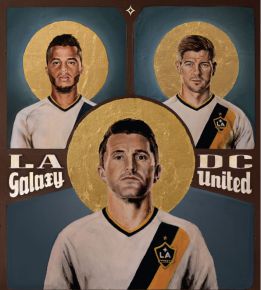 LA Galaxy revela póster para partido inaugural