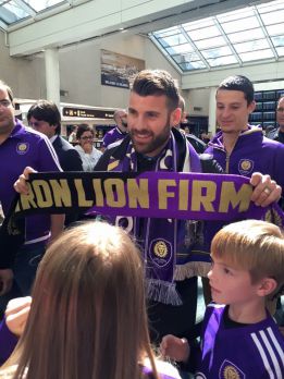 Así fue la llegada de Antonio Nocerino a Orlando