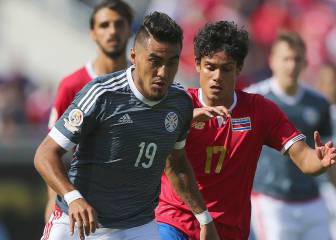 Lezcano fue el mejor del Costa Rica-Paraguay: solo faltó el gol
