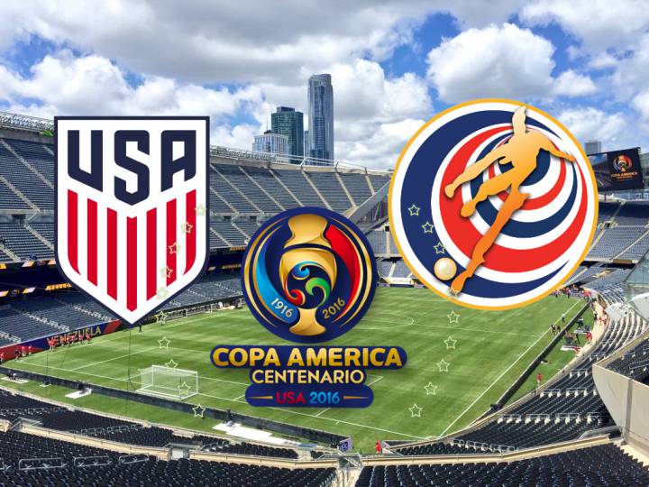 USA vs Costa Rica en vivo online, 2º partido del Grupo A de la Copa América Centenario, 07/06/2016