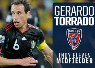 Gerardo Torrado es nuevo jugador de Indy Eleven, de NASL