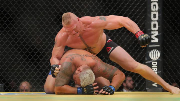 Brock Lesnar regresa al UFC 200 con una victoria triunfal
