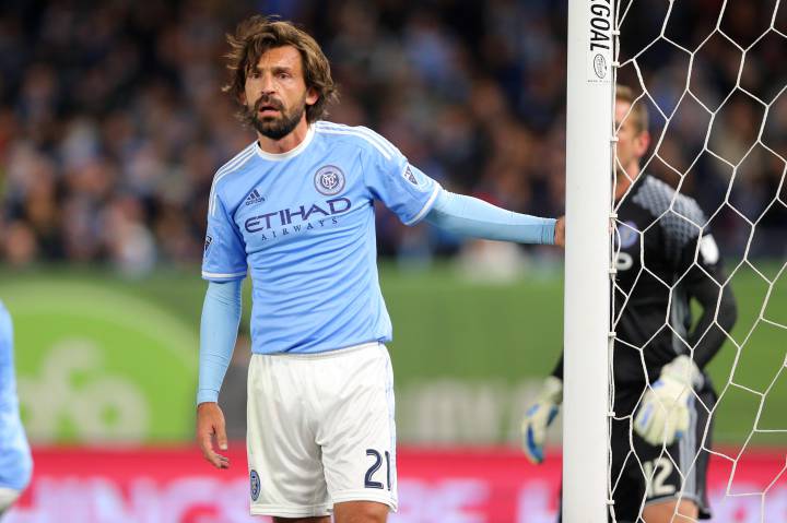 Andrea Pirlo es el jugador que más camisetas vende en la MLS