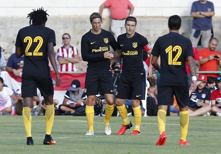 Torres y Vietto cimentan el primer triunfo del Atleti 16-17
