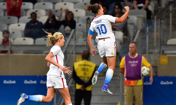 Team USA femenino debuta en Río con triunfo a N. Zelanda