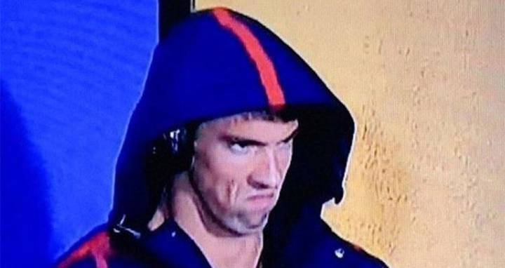 Con #PhelpsFace nace el meme de los Juegos de Rio 2016