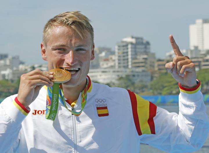 Marcus Cooper, oro para España en la modalidad K-1