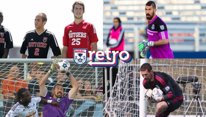 Matt VanOekel de la Universidad Rutgers a estrella en la NASL