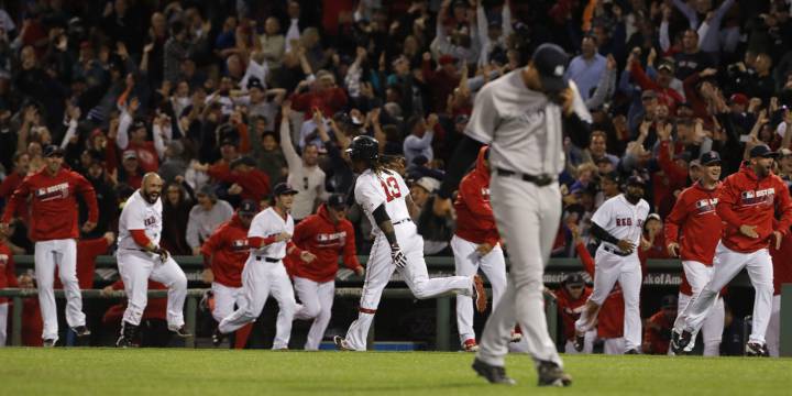 Hanley Ramírez da la victoria a los Red Sox en el partido del año
