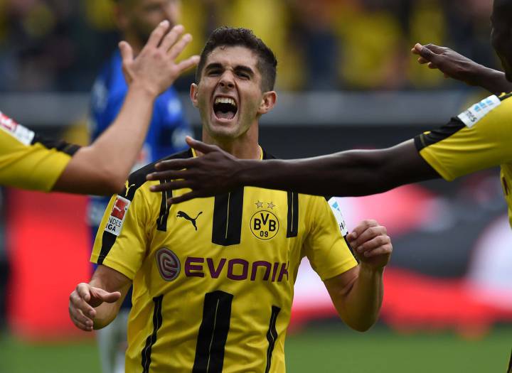 Pulisic vuelve a anotar en la victoria del Borussia Dortmund