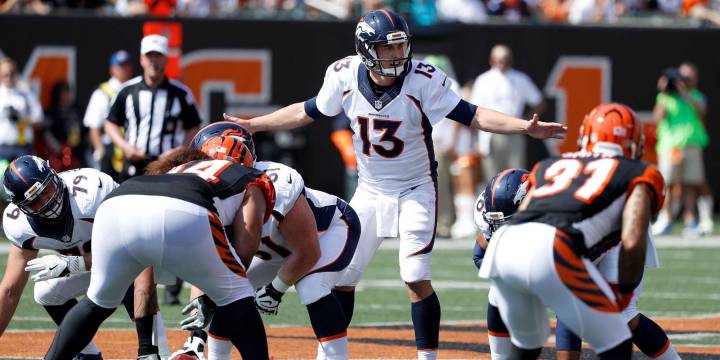 Trevor Siemian y los Broncos se coronan ante los Bengals