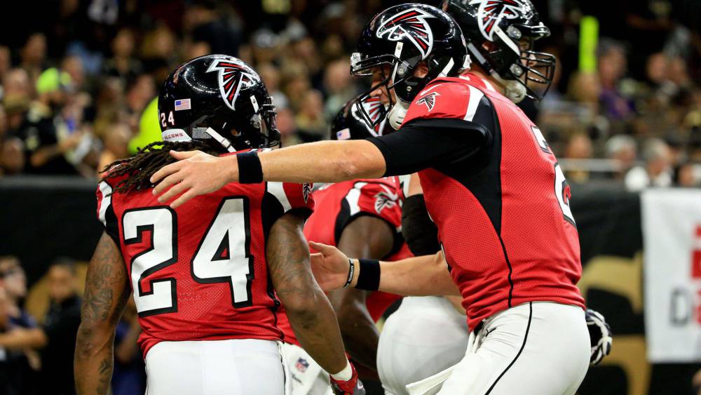 El tándem Freeman-Coleman privó a los Saints de su noche