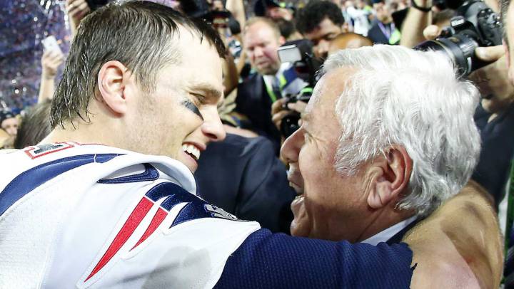 Tom Brady, Cam Newton y Robert Kraft, socios en la UFC