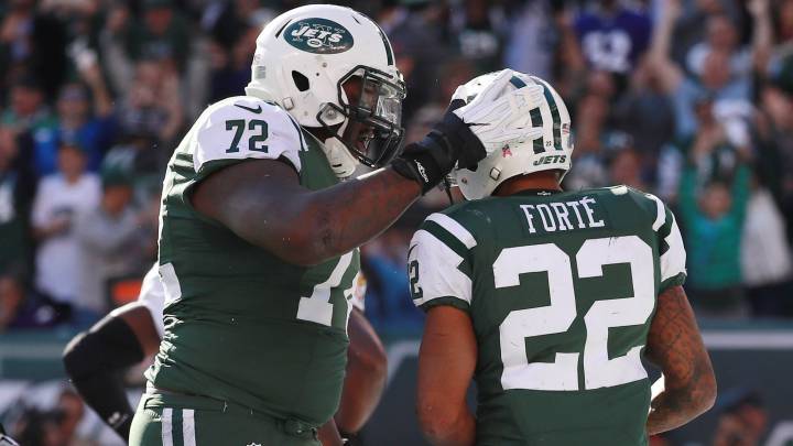 Matt Forte, runing back de los New York Jets, se encargó de liquidar a los Baltimore Ravens