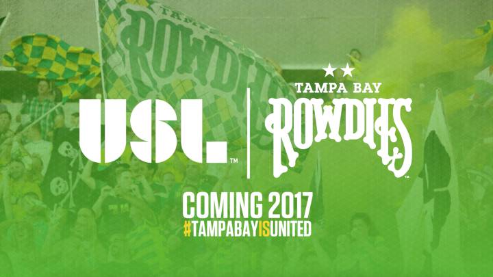 Oficial: Los Tampa Bay Rowdies dejan la NASL y se unen a la USL