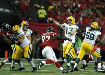 Los Falcons logran sobrevivir al mejor Rodgers de todo el año