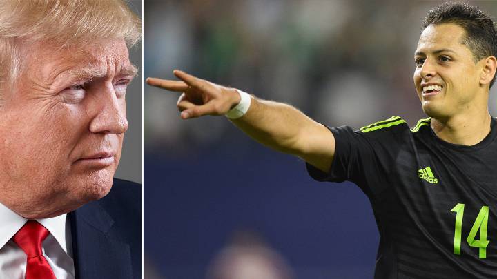 'Chicharito' quiere hacer olvidar a Donald Trump