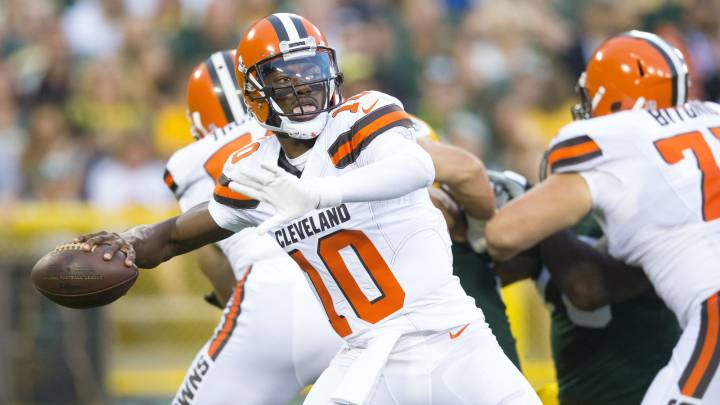 Robert Griffin III tiene que volver a demostrar a la gente de Cleveland Browns que puede ser el quarterback titular en el futuro de la franquicia.