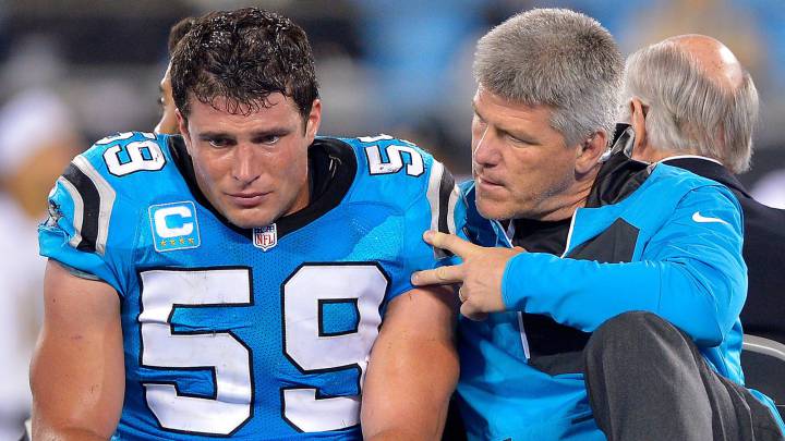 Las lágrimas de Kuechly son las lágrimas de los Panthers