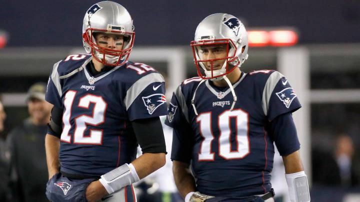 En tercer down nadie es mejor que Tom Brady... o Garoppolo