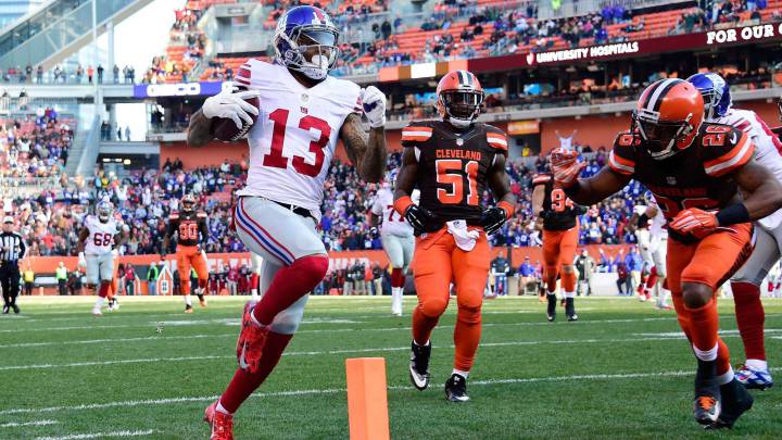 Los Giants pasan el trámite de Cleveland sin mucho brillo