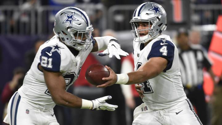 Dak Prescott y Zeke Elliott lideran las votaciones de la Pro Bowl