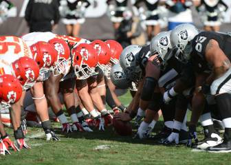 Cómo y dónde ver el Kansas City Chiefs – Oakland Raiders de la NFL: horarios y TV online