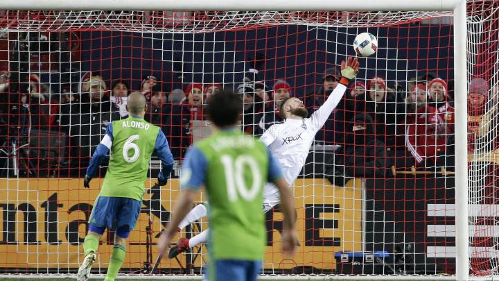 Stefan Frei, con una atajada fuera de este mundo