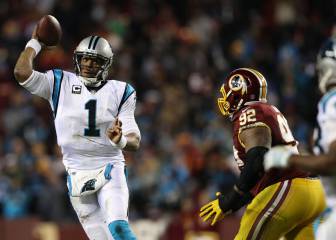 Panthers revive tarde y le mete el pie a los Redskins