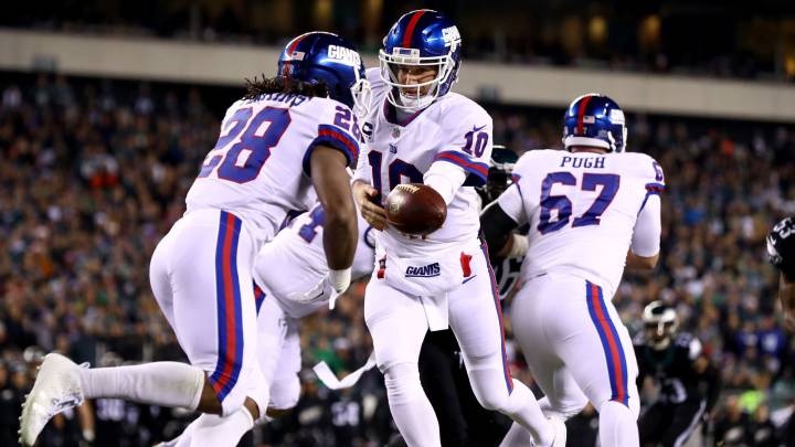 El ataque de los New York Giants no puede vivir sin carrera