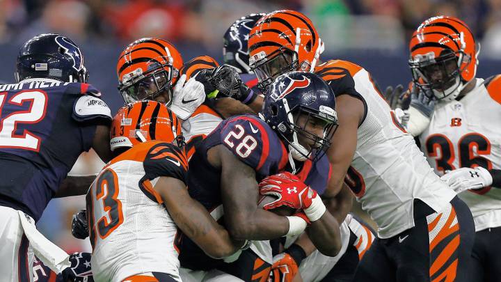 Texans asegura el Sur con un deslucido triunfo ante Bengals