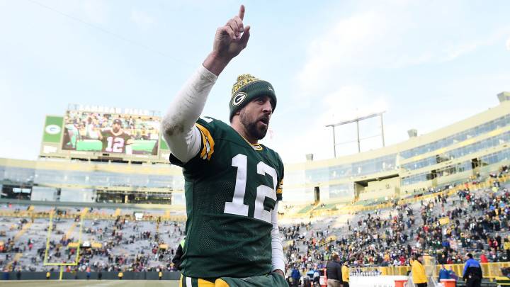 Aaron Rodgers está liderando la prodigiosa racha de los Green Bay Packers de cara a los playoffs de la NFL.