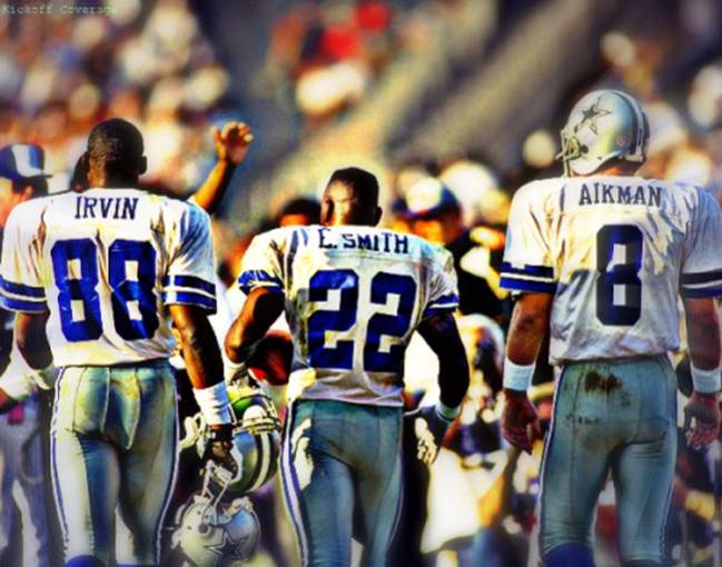 Un trío que hizo historia en los Dallas Cowboys y en la NFL.