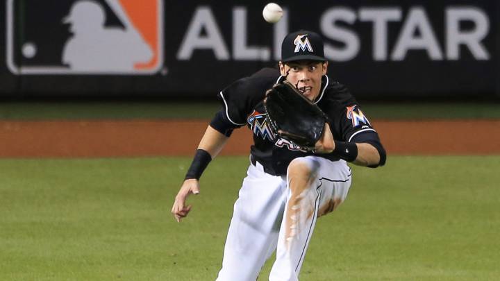 Christian Yelich se ha confirmado como una de las estrellas emergentes de las Grandes Ligas de béisbol con los Miami Marlins.
