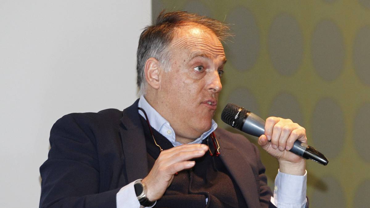 Tebas: "¿Partidos de LaLiga en Netflix? Estoy convencido que sí"