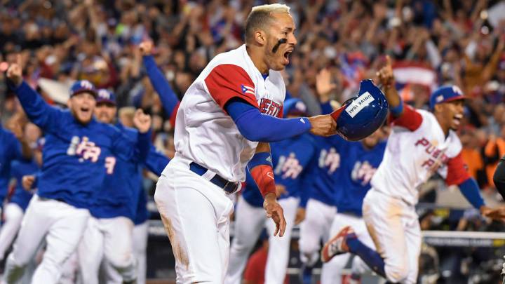 Carlos Correa ha sido uno de los mejores exponentes de la pasión con la que juega Puerto Rico en este Clásico Mundial del béisbol.