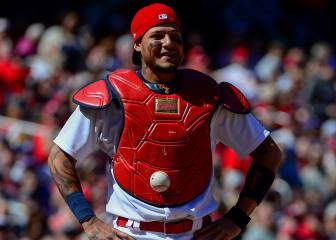 Yadier Molina y el truco de la pelota mágica