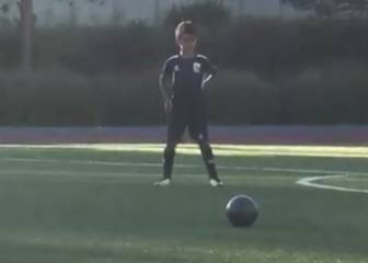Cristiano, muy orgulloso de este golazo anotado por su hijo