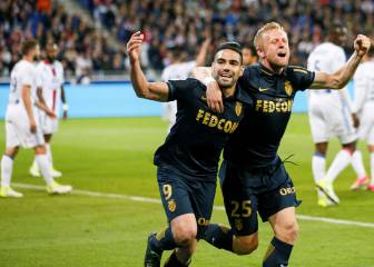 El Mónaco regresa al liderato con goles de Falcao y Mbappé