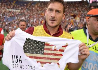 Totti no será un 'one club man' y continuará su carrera en Miami