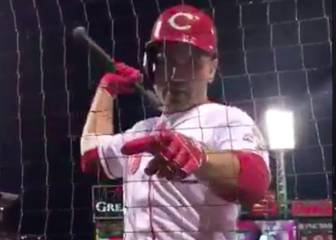 Joey Votto se venga de un fan:
