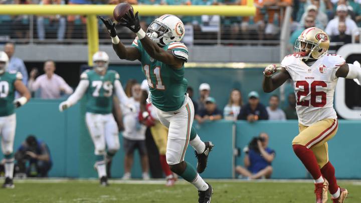 DeVante Parker puede ser uno de los grandes nombres en la NFL Fantasy 2017.