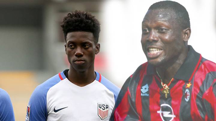 Timothy Weah, hijo de George, se declara para la selección de USA