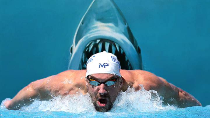 El nuevo reto de Michael Phelps: ¡competir contra un tiburón!