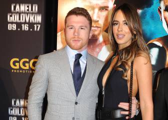 Canelo arrancó la gira ante Golovkin junto a Shannon de Lima