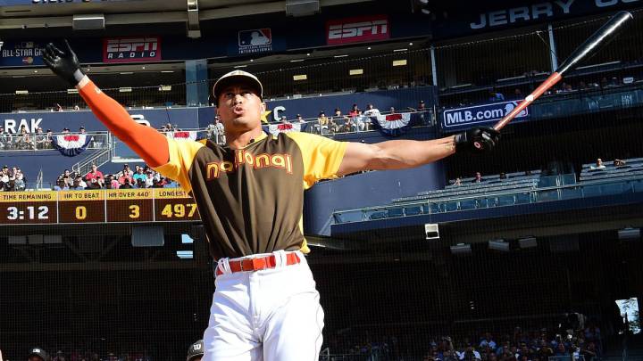 Giancarlo Stanton pretende revalidar el título del Home Run Derby conseguido en San Diego ante su público en Miami.
